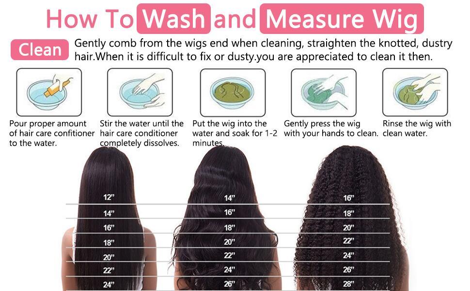 [New In Upgrade With Drawstring] Mamushow Straight Wigs with Bangs Human Hair 2x4 Lace Wig with Drawstring 180% Density Middle Part for Black Women Glueless Machine Made Wigs