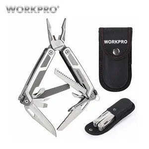 WORKPRO 16 in1 Multifunctional Plier Multi Tools Stainless Steel Plier Outdoor Camping Tool