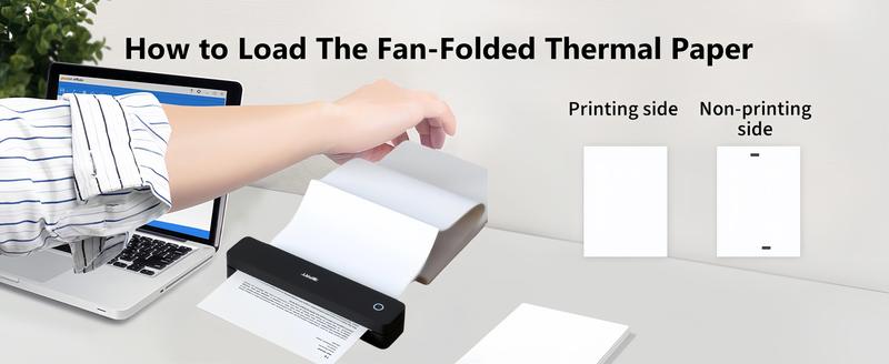 iDPRT A4 Folding Thermal Printer Paper 8.27 *11.69 Inch,200 Sheets A4 Size Thermal Paper,Quick-Dry Fan-Folded Thermal Paper Compatible with iDPRT and HPRT Printer Office Stationery Continuous Feeding Inkless Serrated Edge iDPRT A4 Folding Thermal Printer Paper 8.27 *11.69 Inch,200 Sheets A4 Size Thermal Paper,Quick-Dry Fan-Folded Thermal Paper Compatible with iDPRT and HPRT Printer Office Stationery Continuous Feeding Inkless Serrated Edge