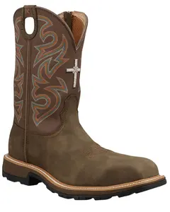 Twisted X Men's 11" Ultralite X&Trade; Work Boot Nano Composite Toe - Mun0001