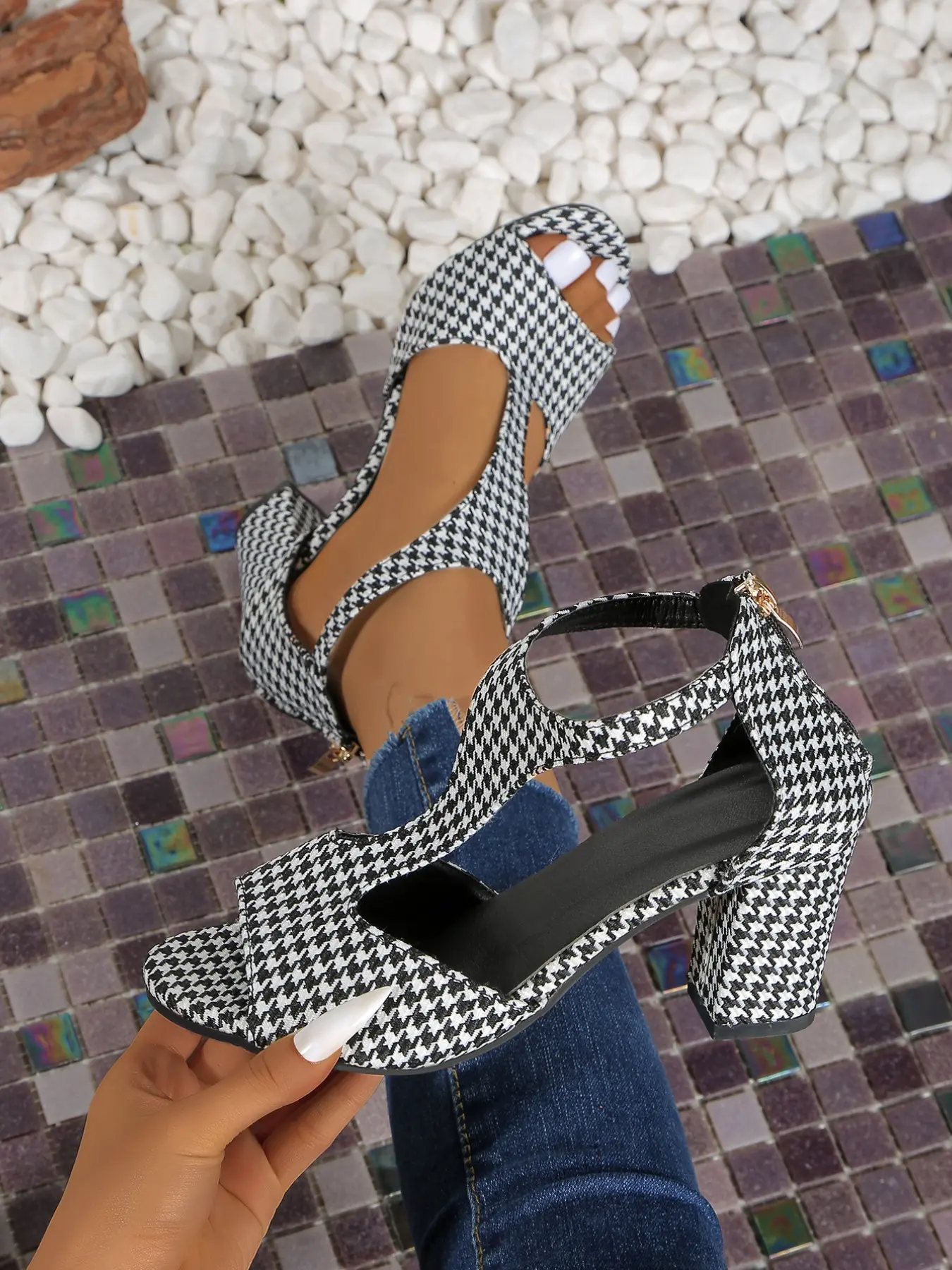 Women's Latin Dance Shoes, Dancing Shoes, Soft Sole Outdoor Ballet Sandals, Sexy Open-Toe Retro Gladiator Style, Elegant European Style, Summer High Heels, Plus Size Available