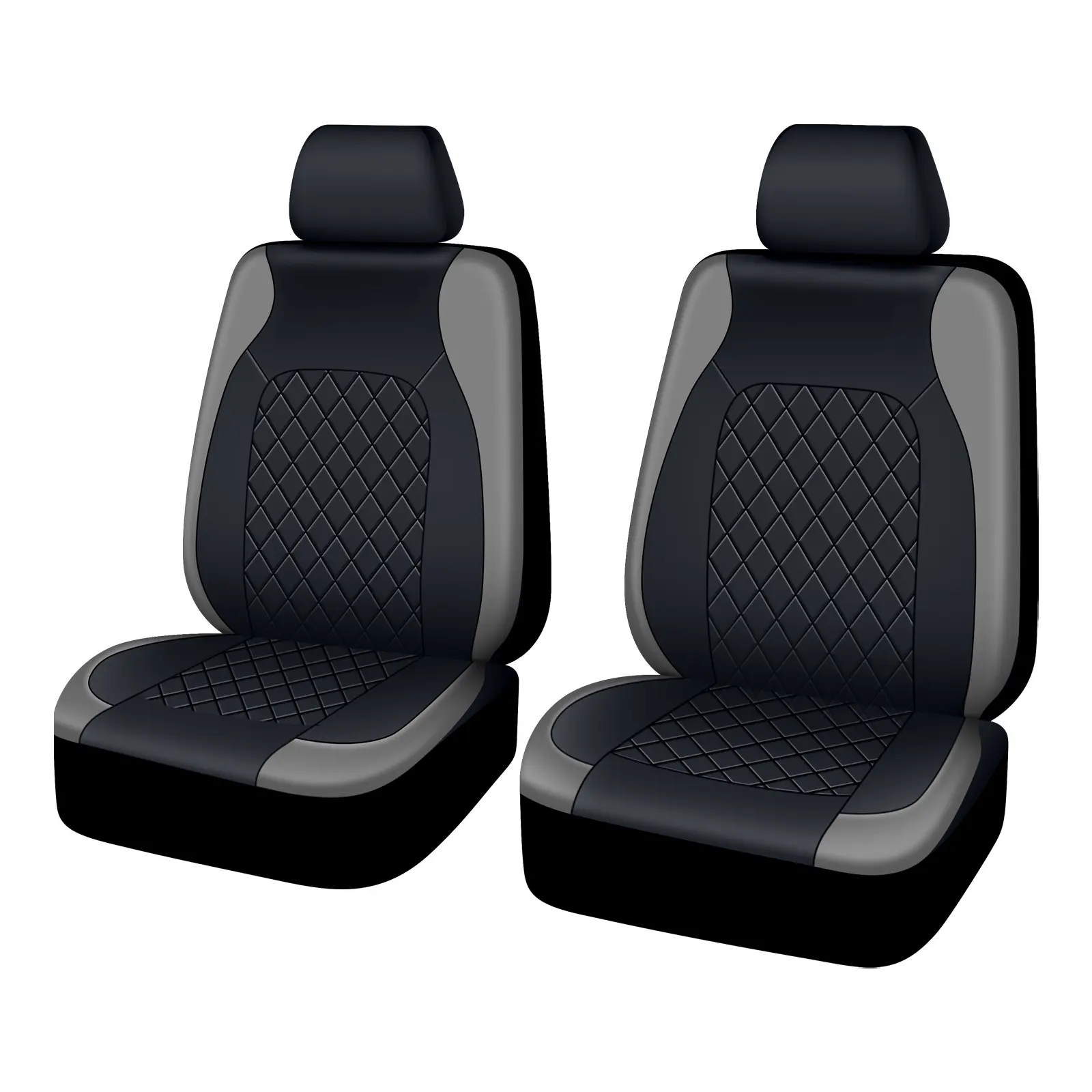 New Arrival 2PCS Honeycomb Design Car Seat Covers Car Seat Cushion for Ultimate Comfort Breathable Universal Car Seat Covers automotive decor Car Seat Accessories