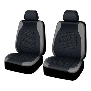 New Arrival 2PCS Honeycomb Design Car Seat Covers Car Seat Cushion for Ultimate Comfort Breathable Universal Car Seat Covers automotive decor