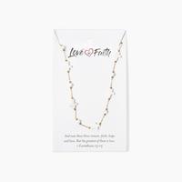 Crosses Gold Plated Brass Necklace