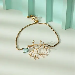 Golden Reef Bolo Bracelet