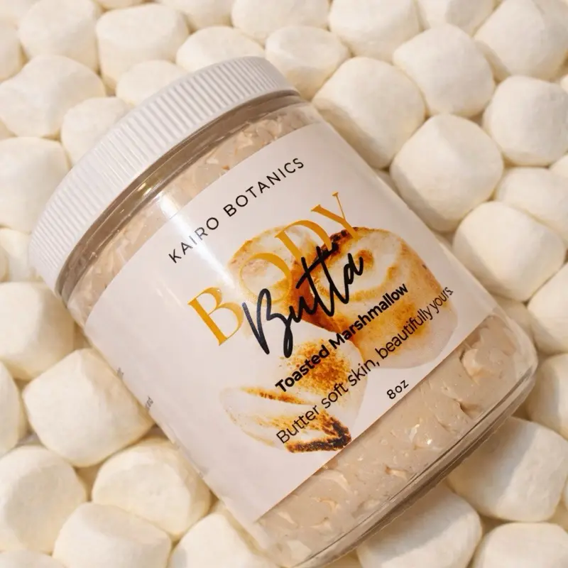 Toasted Marshmallow Body Butter - Luxurious Moisturizing Cream for Soft & Smooth Skin
