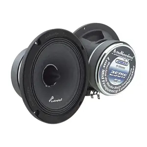Audiopipe 6 Bullet Mid Bass Loud Speaker 250W 8 ohms 1.5 Voice Coil Black