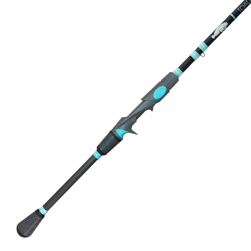 Toadfish Casting Rod - 7'6'' Medium Heavy Fast Action, Saltwater Casting Rods for Fishing Enthusiasts, Saltwater Rods