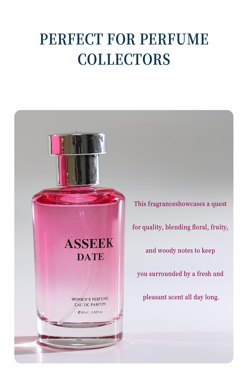 ASSEEK Women's Perfume, Long Lasting Fragrance for Women, Floral and Fruity Scented Perfume, Daily Fragrance,2.71oz（80ml） Rose yara perfume penhaligon halfeti perfume madagascar vanilla mac turquatic perfume