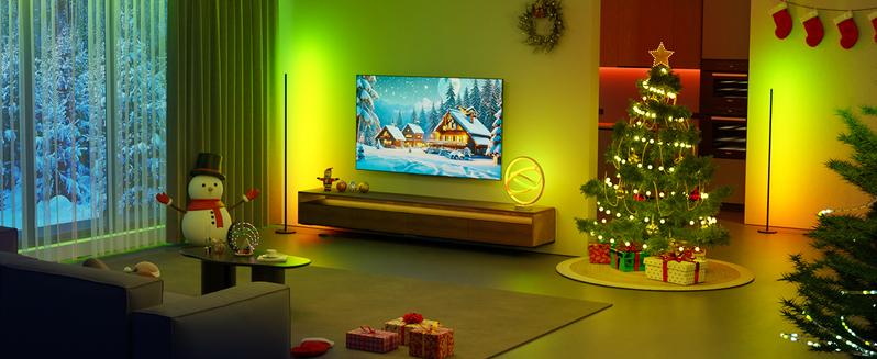 Lepro OE1 AI Smart Floor Lamp, LED RGBW Corner Lamps Compatible with Alexa