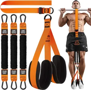 2026 Break Through Your Pull-Up Plateau with This Adjustable Knee-Loop Resistance Band – Provides Safe, Progressive Support to Help You Master Your First Full Pull-Up or Add Weight for Advanced Strength Training