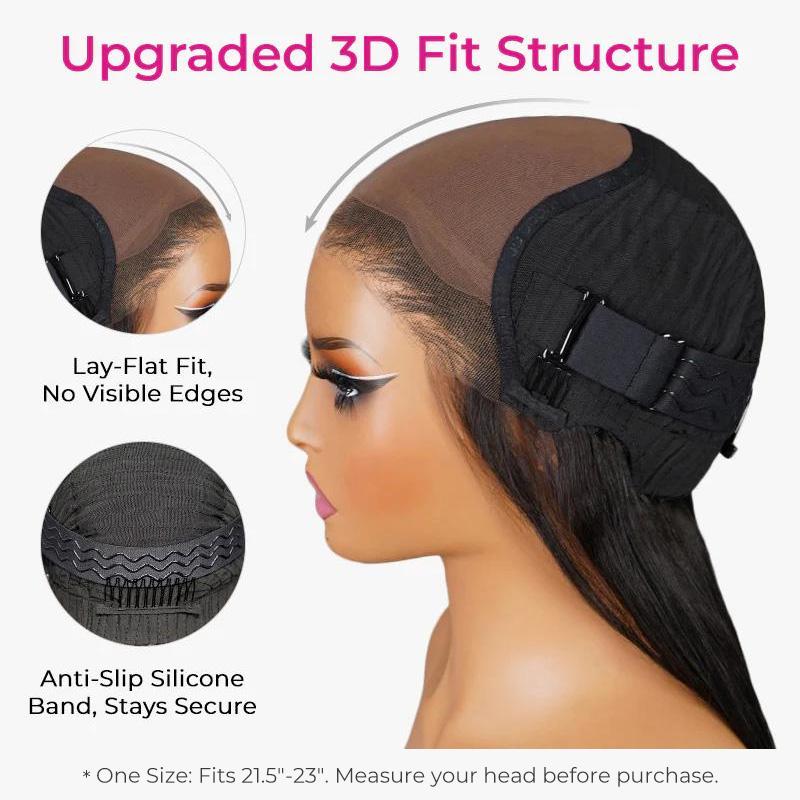 ISEE HAIR 250% Wear Go 9*6 M-cap Straight Glueless Wigs Human Hair HD Lace Front Wigs 180% & 250% Pre Plucked Tiny Knots Yaki Straight Glueless Human Wigs Beginners Friendly Adjustable Red Elastic Band#SoHoChic #TikTokShopBackToSchool ISEE HAIR 250% Wear Go 9*6 M-cap Straight Glueless Wigs Human Hair HD Lace Front Wigs 180% & 250% Pre Plucked Tiny Knots Yaki Straight Glueless Human Wigs Beginners Friendly Adjustable Red Elastic Band#SoHoChic #TikTokShopBackToSchool
