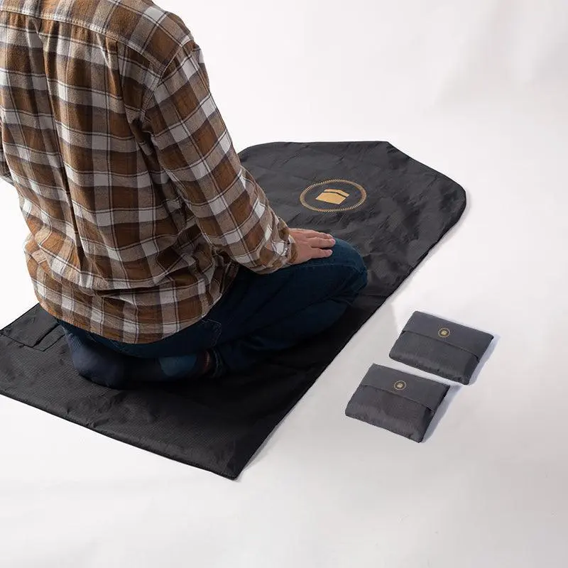 Portable Foldable Muslim Prayer Rug, Travel Prayer Mat MR052
