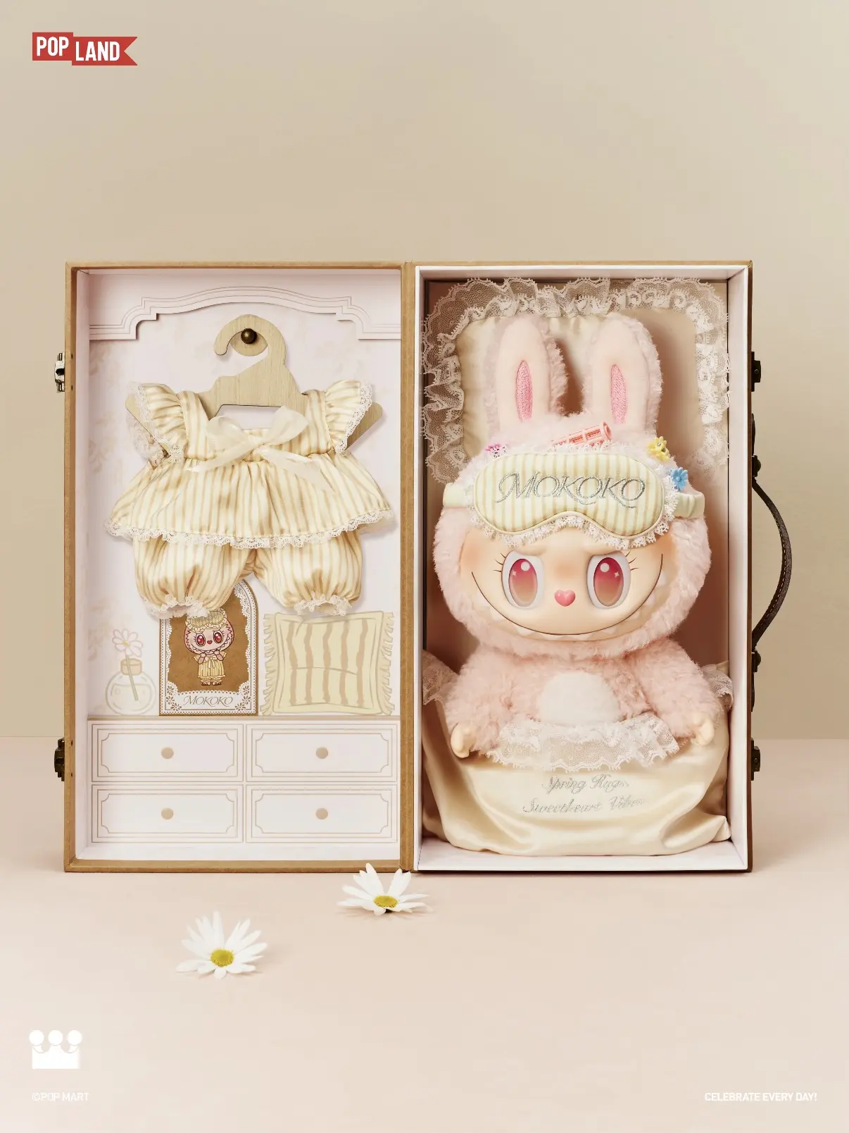 POPMART Wake Up MOKOKO ビッグぬいぐるみ Iris0422)Wake up Mokoko Vinly Plush Big Doll Gift Box - TikTok Shop