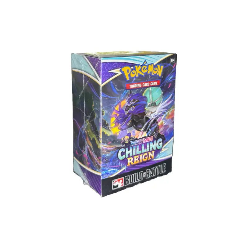Pokémon Chilling Reign Build and Battle Box New Factory Sealed.