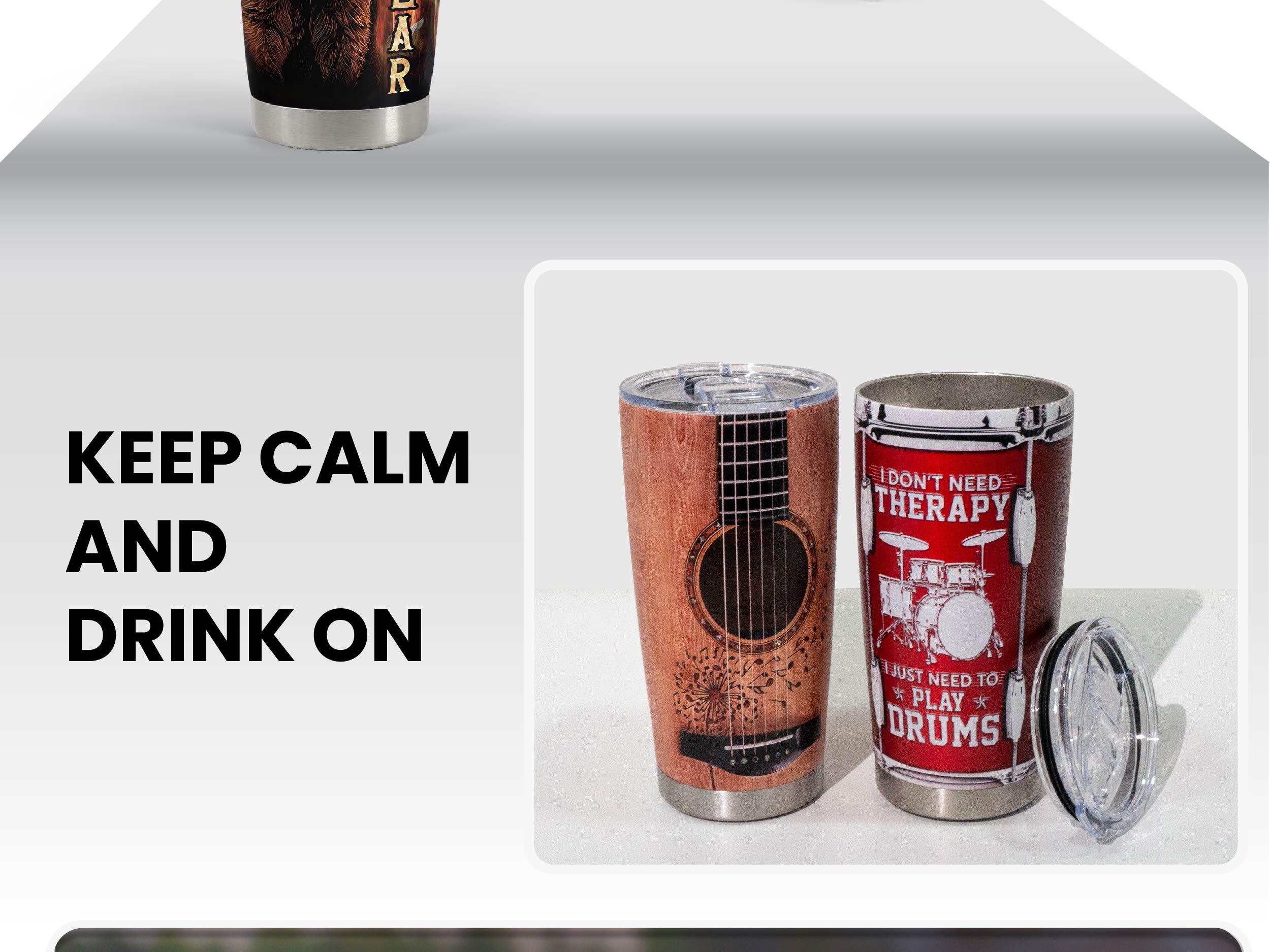 SANDJEST Hunting Collection 20oz Coffee Tumbler with Lid, Portable Travel Mug, Stainless Steel Insulated Drinkware for Birthday Father's Day Men Gift SANDJEST Hunting Collection 20oz Coffee Tumbler with Lid, Portable Travel Mug, Stainless Steel Insulated Drinkware for Birthday Father's Day Men Gift