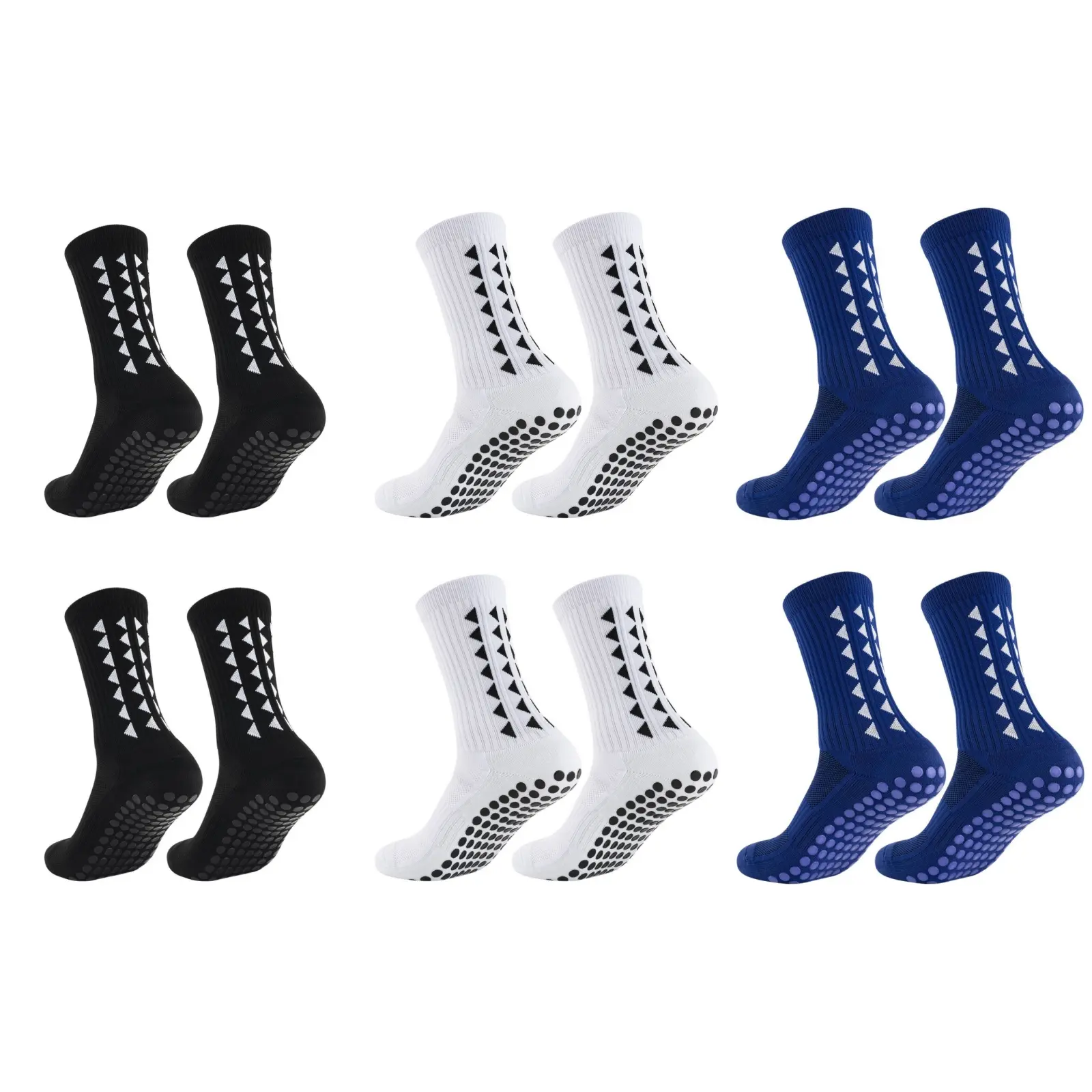 Black*2pairs+White*2pairs+Blue*2pairs