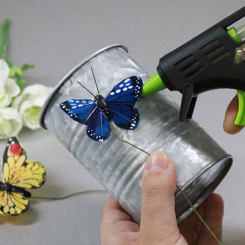Surebonder Mini Hot Glue Gun High Temperature Glue Gun Kit with 25 All Purpose Clear Glue Sticks for DIY and Crafting