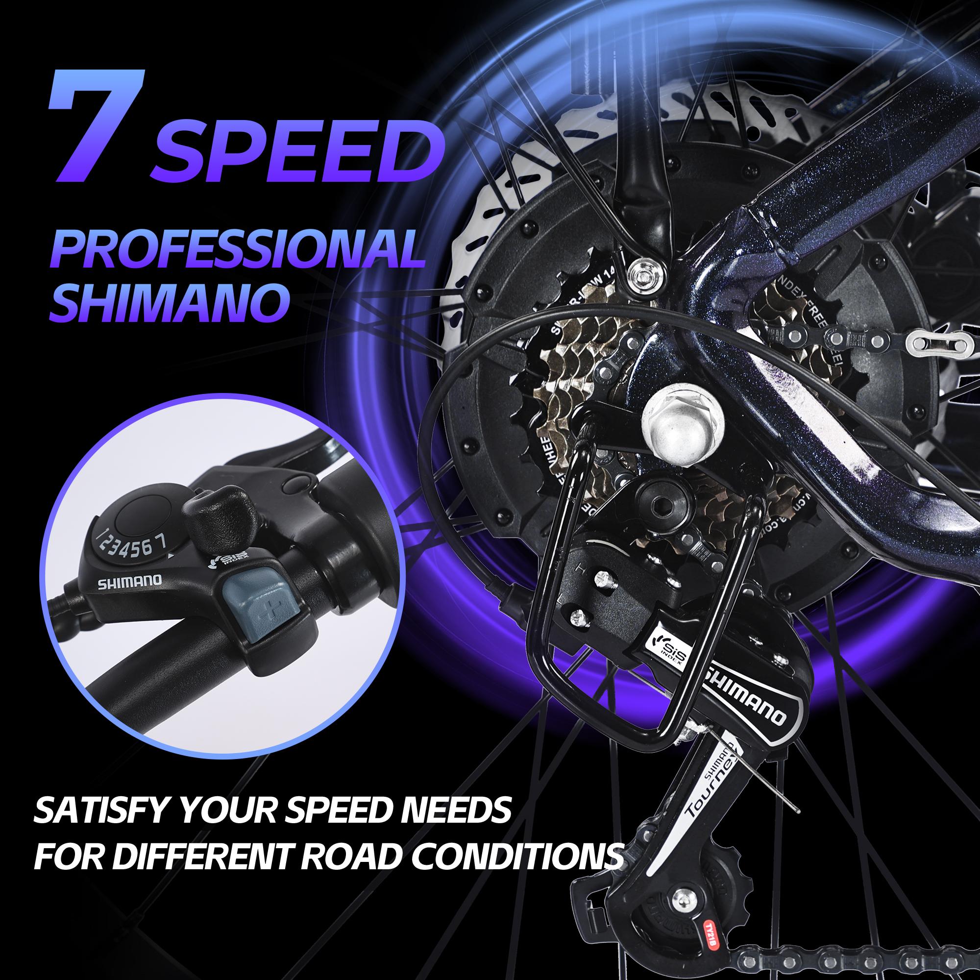 DRIFT.SLIDE 2000W peak power, front and rear dual motor electric bicycle, 40MPH electric light motorcycle, 48V 20.8 Ah UL 2849 detachable battery, 7-speed 26 inch all terrain inflatable tires, preferred for urban commuting and off-road driving