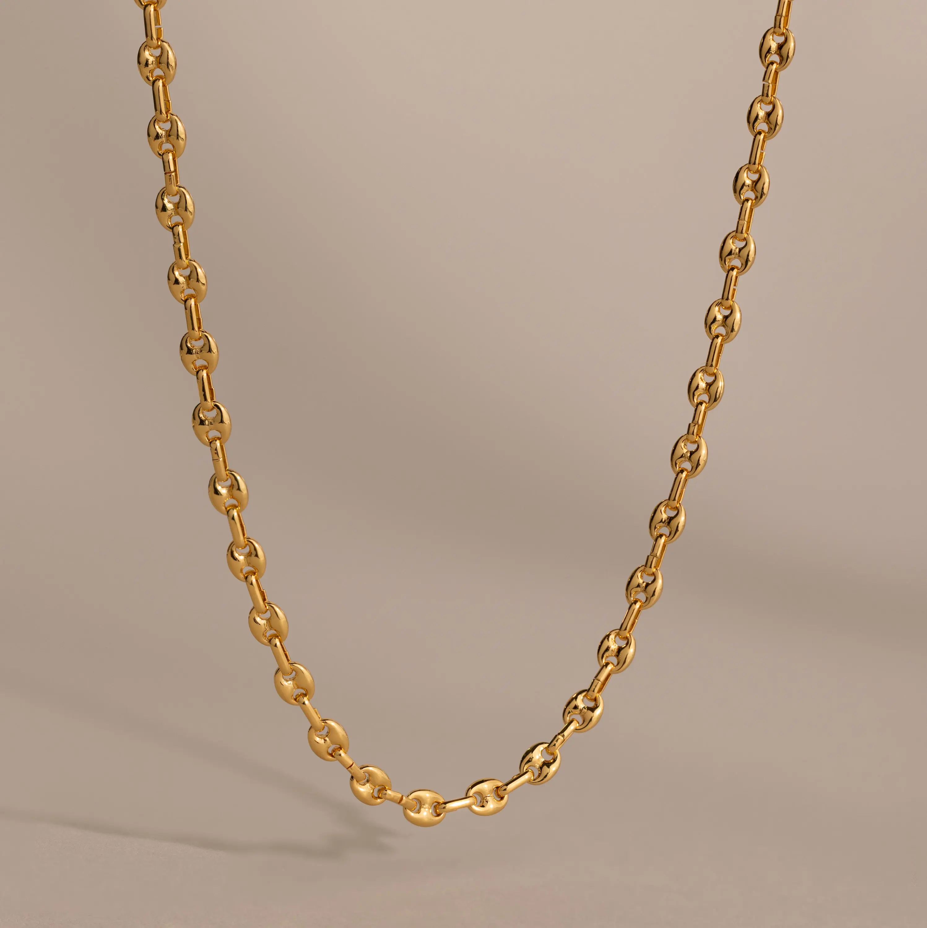 Mini Mariner Chain Necklace by Caitlyn Minimalist - Dainty Mariner Link Necklace in Gold & Silver - Everyday Layering Necklace - Minimalist Jewelry - Gift for Wife