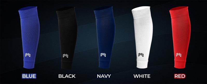 MediCaptain Pre-Cut Soccer Sleeve Socks for Adults and Youth, Companion for Soccer Grip Socks, Securely Holds Shin Guards