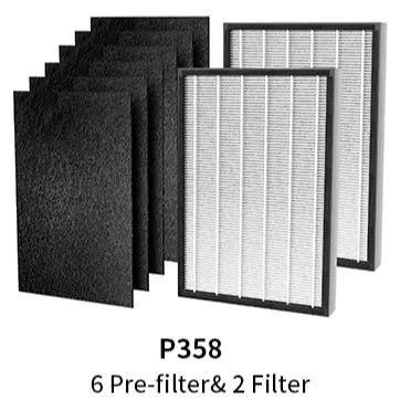 6 Pre-Filters and 2 Composite Filter