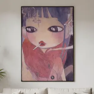 Aya Takano Art Print - Surreal Japanese Pop Poster, Kawaii Sci-Fi Wall Decor, Contemporary Anime Fan Gift