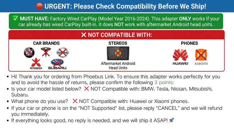 2in1 2026 Wireless CarPlay Adapter Receiver + Android Auto - Compact 21mm mini size , Quick Pairing, Plug & Play, Stable Navigation/Music/Calls, usb -A & USB-C design android-fast connection