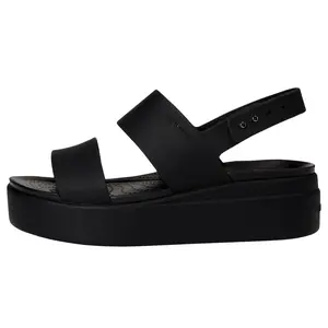 Crocs Brooklyn Low Wedge Black  206453-060 Women's