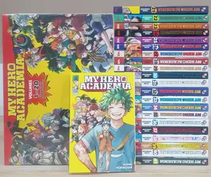 My Hero Academia Manga Set Vol. 1-42 English Complete (Incl. Box Set Vol. 1-20)