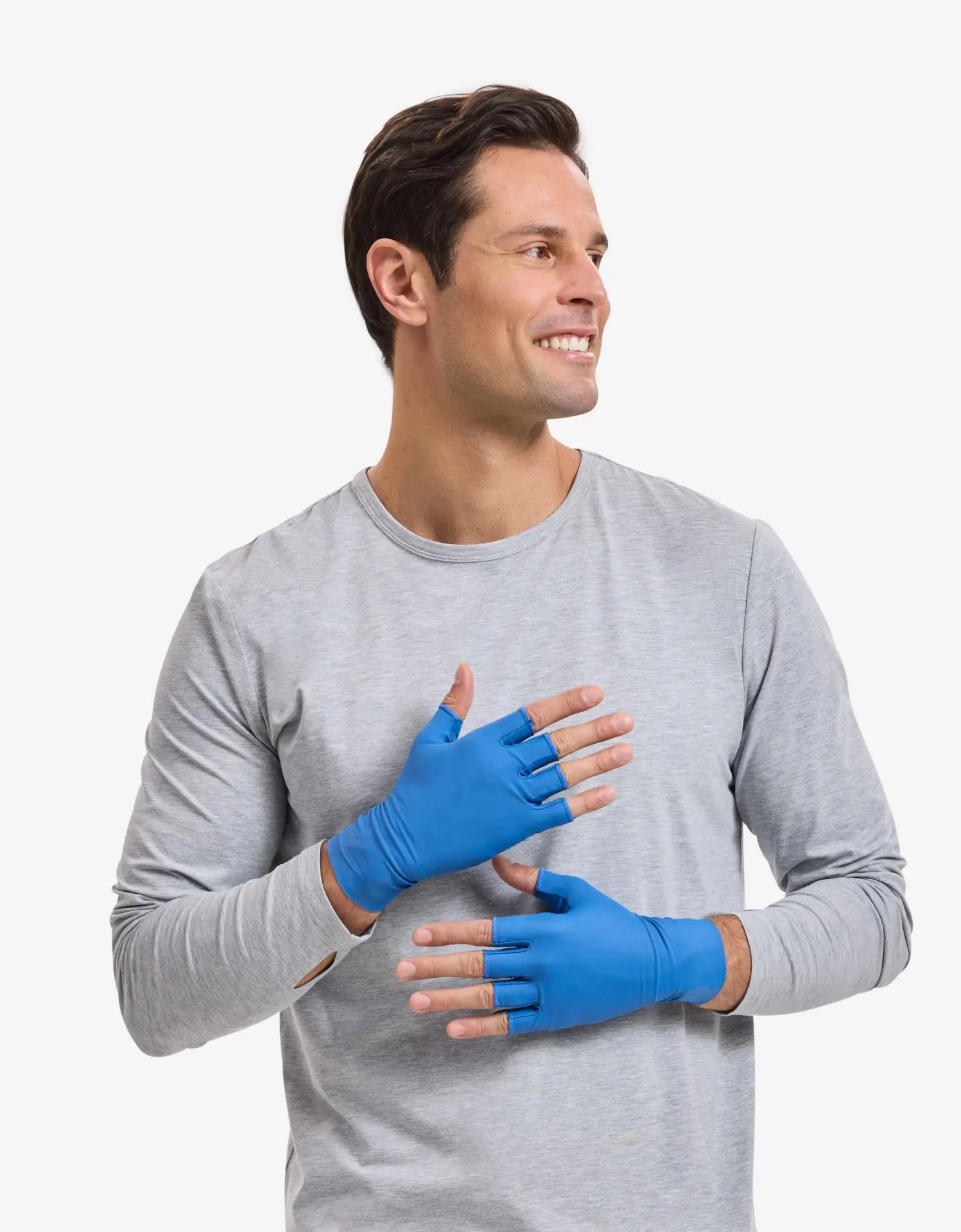 UV Fingerless Sun Gloves UPF 50+ - TikTok Shop