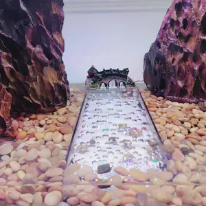 Underwater River bubble display with air pump