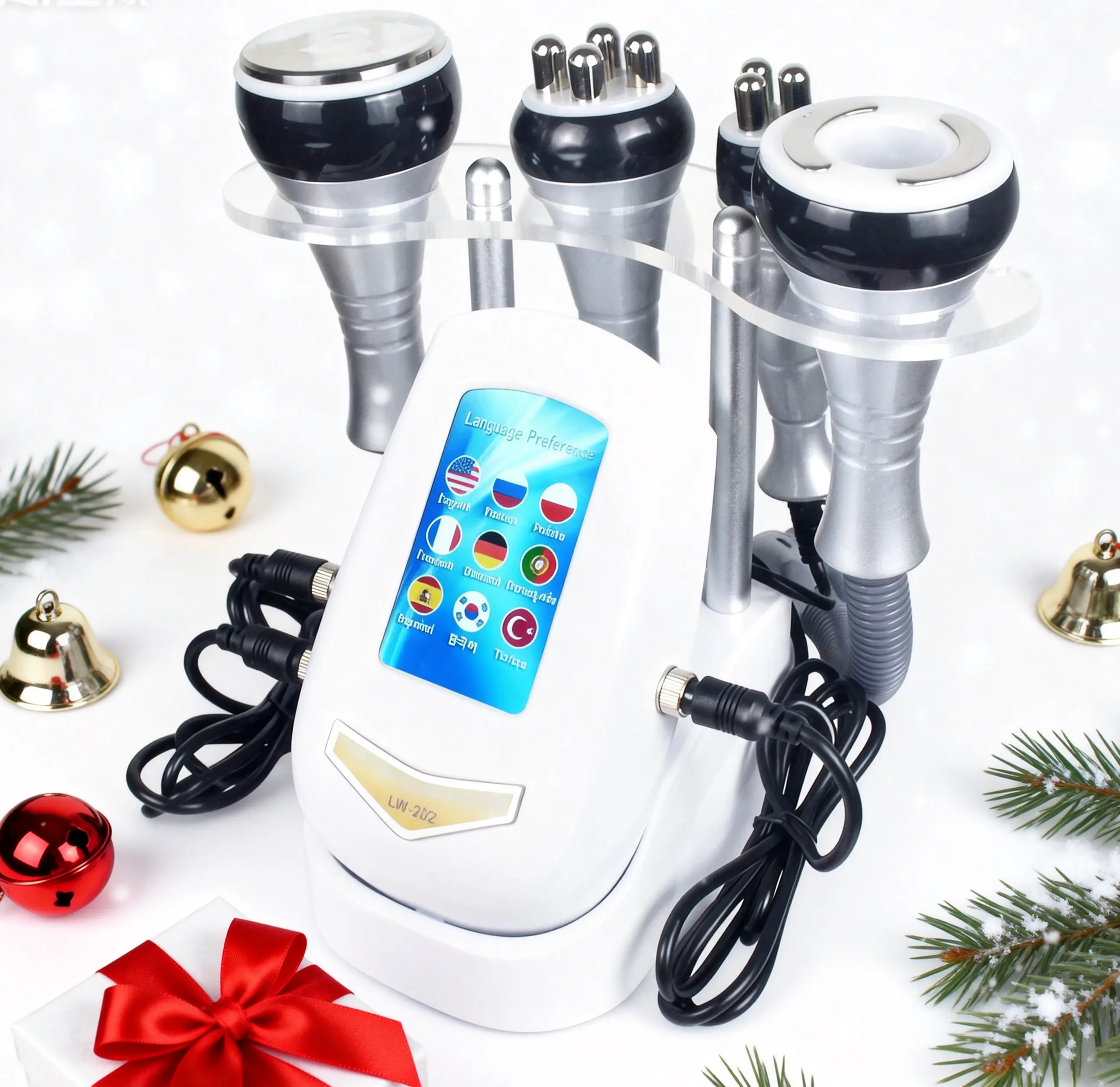4-Head Portable 40K 4 in 1 Home Device non-contact body next  level  skin  care,dorm essentials