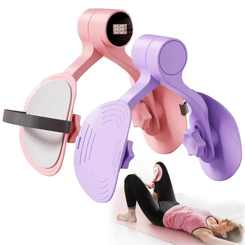 Adjustable Exercise Machine for Pelvic Floor & Hip Training, Kegel Exerciser Device with 3 Strength Levels for Strengthening Inner and Outer Muscles, Thigh Strengtheners, Home Workout Equipment, Leg Workout, Hip Abductor Master Trainer, Women, Portable, H