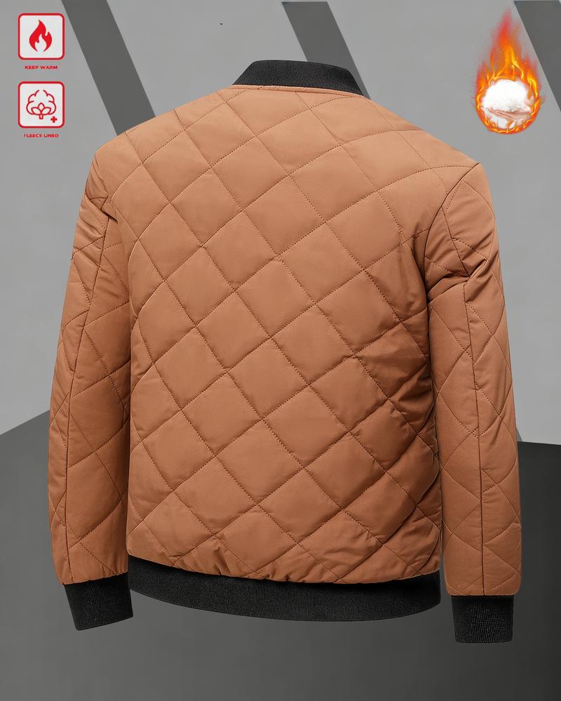 Men's Winter Casual Stand Collar Windproof Versatile Sports Jacket, suitable for various occasions such as daily wear and social gatherings.Comfortable fabric is a must-have versatile piece in any man's wardrobe.