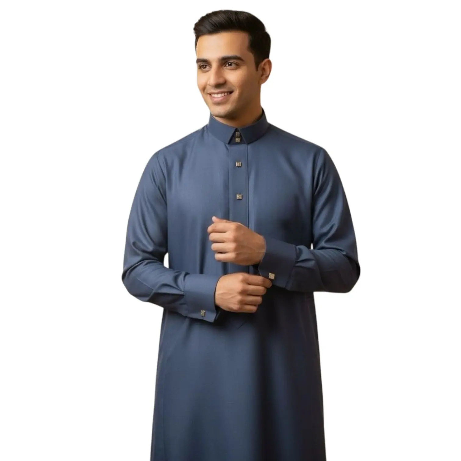 AlHelo Thobe charcol- ثوب الحلو AlHelo Thobe charcol- ثوب الحلو