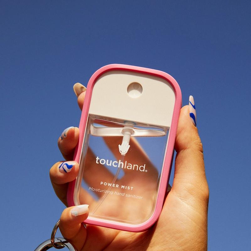 Touchland Mist Case for Power Hand Sanitizer, Bag Charm
