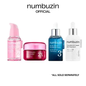 [numbuzin Official] Serum Squad for Skin Concerns - Soothing, Plumping, Pore Refining, Skin Barrier | Collagen, PDRN, Retinol, Niacinamide