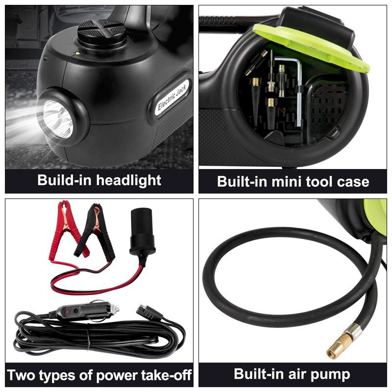 VEVOR Electric Car Jack 5 Ton Car Jack Hydraulic, TikTokShopBlackFriday, Electric Floor Jack with Electric Impact Wrench, LED Light Hydraulic Jack Car Repair Tool, 135-360 mm Lifting Range for SUV MPV Sedan Truck Repair VEVOR Electric Car Jack 5 Ton Car Jack Hydraulic, TikTokShopBlackFriday, Electric Floor Jack with Electric Impact Wrench, LED Light Hydraulic Jack Car Repair Tool, 135-360 mm Lifting Range for SUV MPV Sedan Truck Repair