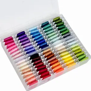 Friendship Bracelet String Kit String Bracelet Making Kit with 80 Skeins Embroidery Floss Cross Stitch Thread with Storage Box