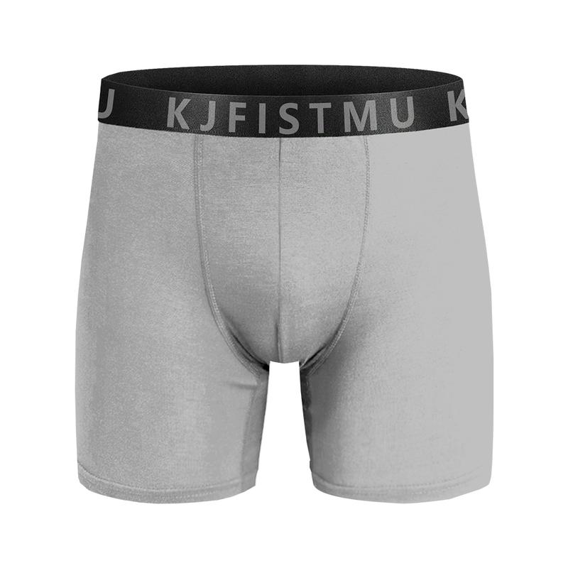 KJFISTMU 12-Pack Solid Color Men's Breathable Boxer Briefs, Moisture-Wicking and Lightweight, Soft and Stretchy Daily Casual Boxers | Comfortable and Close-Fitting, a Great Gift for Boyfriend or Husband