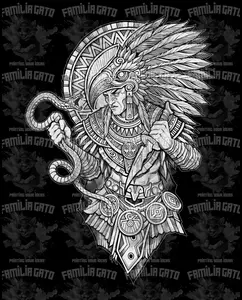 Mayan Design #5 DTF Transfer