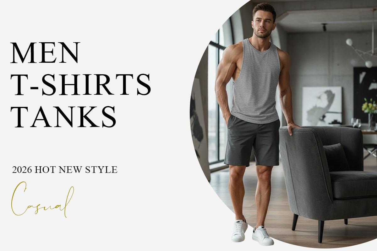 JMIERR Mens Drop Arm Tank Tops Gym Workout Sleeveless Muscle Shirts Cut Off Summer Tee Shirt