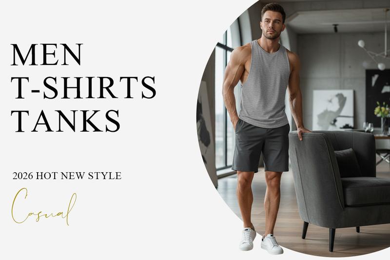 JMIERR Mens Drop Arm Tank Tops Gym Workout Sleeveless Muscle Shirts Cut Off Summer Tee Shirt