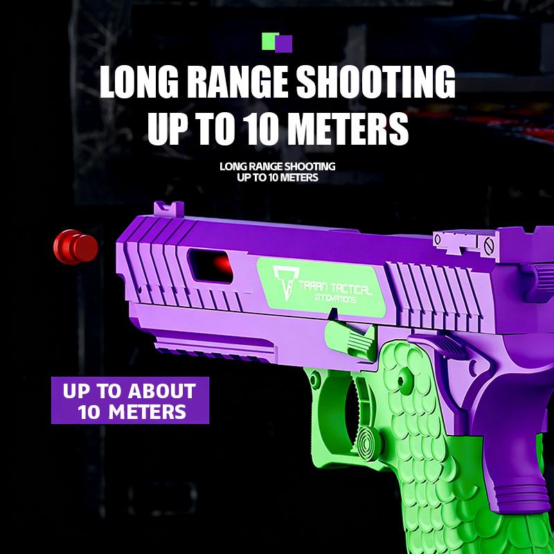 Jumpstart Sale SIG17 Assembled Building Blocks Soft Bullet Gun Automatic gun Perfect for Outdoor Games Team Challenges Festival Gifts