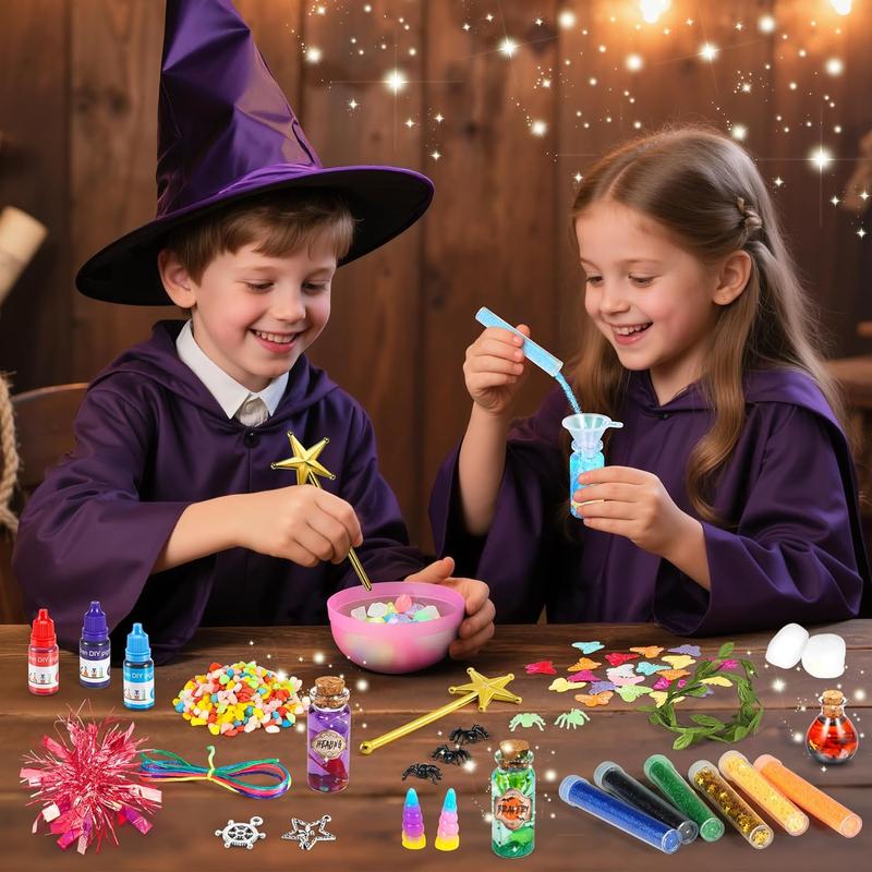 Creative Magic Potion Set Children - Magic Box Children from 6-11 Years - Magic Box Girls Toy - Craft Set Children's Toy from 6 Years Girls - Gift Girls 6 7 8 9 10 11 Years