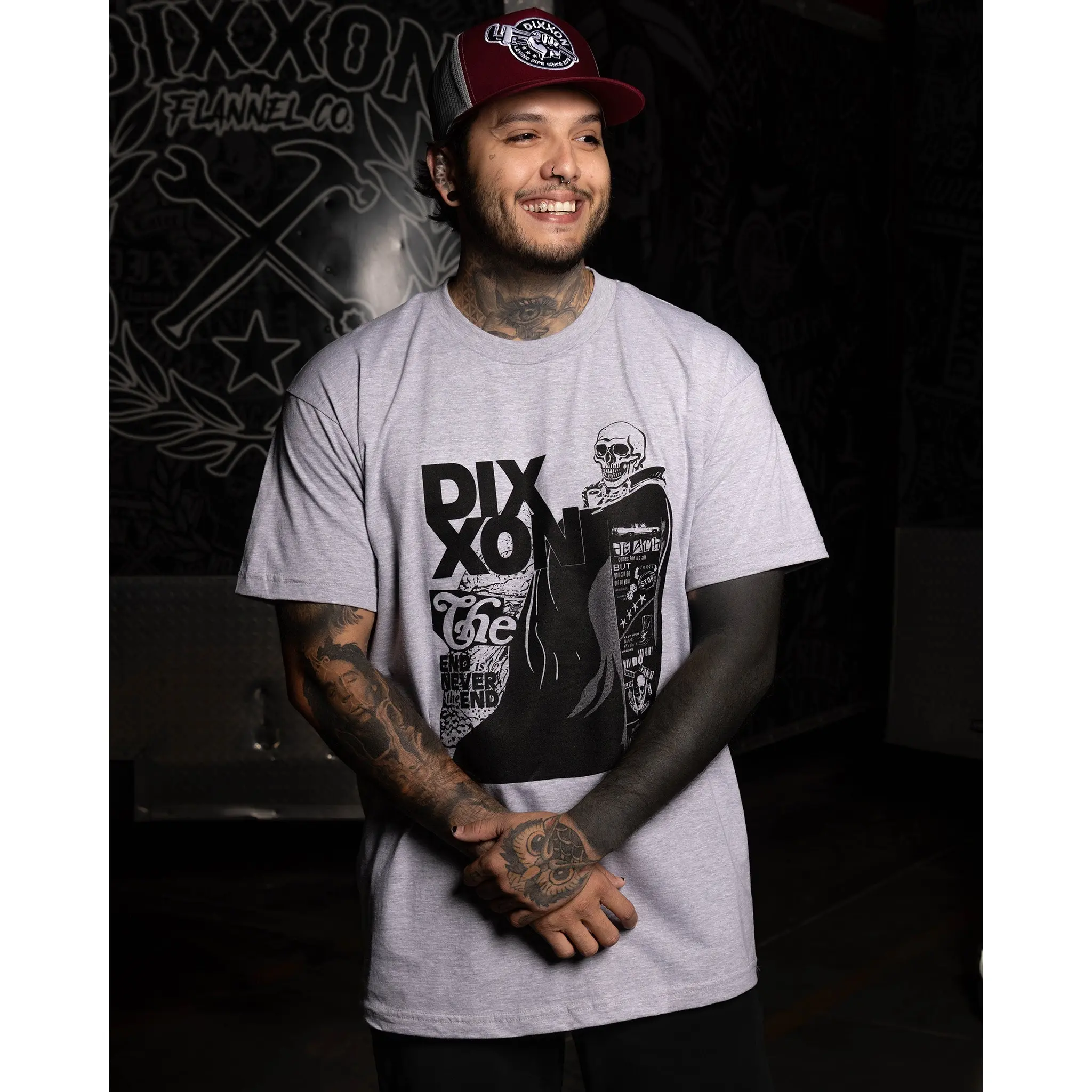 Fear T-Shirt - Heather Gray