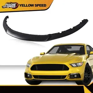 Fit For 2013-2014 Ford Mustang Front Lower Bumper Lip Chin Spoiler Splitter