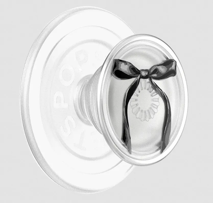 popsockets Black Bow  MagSafe PopGrip