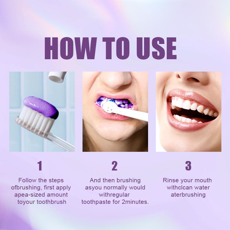 XIAOKS Pump Type Purple Toothpaste Controlled Release No Waste Xanthan Gum Sodium Phytate Formula Cleans Teeth Long Lasting Freshness Creates Shiny Beautiful Teeth Rich Foam Deep Cleaning Keeps Breath Fresh All Day